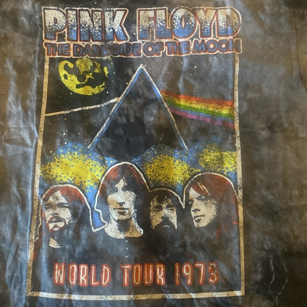 Pink Floyd tie dye tshirt size medium